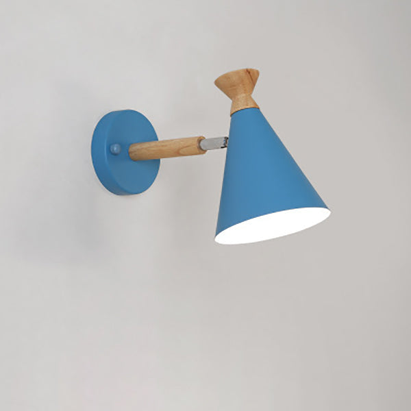 Bell Wood Wall Lamp