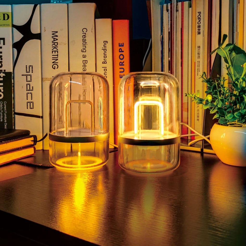 Clear PC Jar Induction Table Lamp