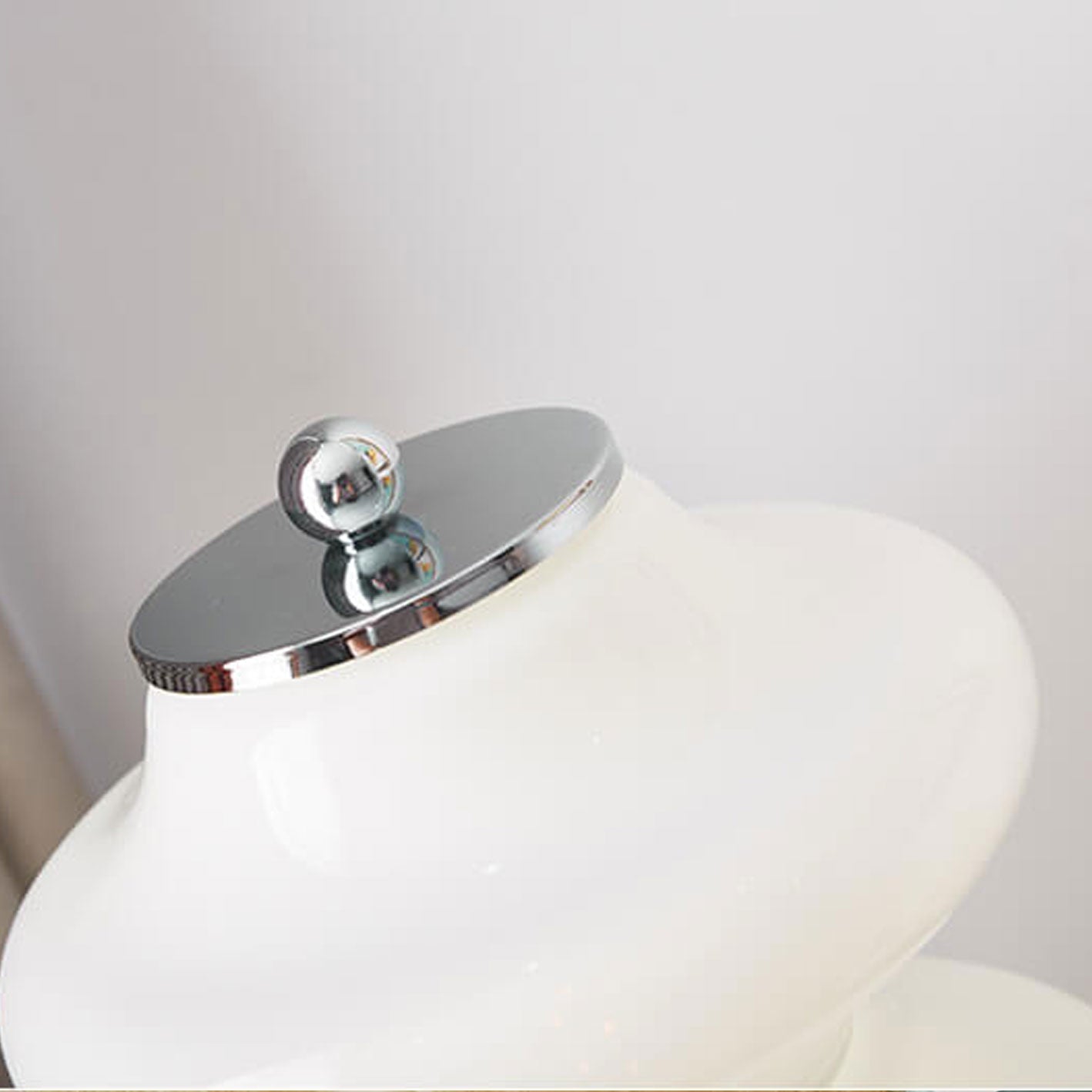 Glass Gourd Design Table Lamp