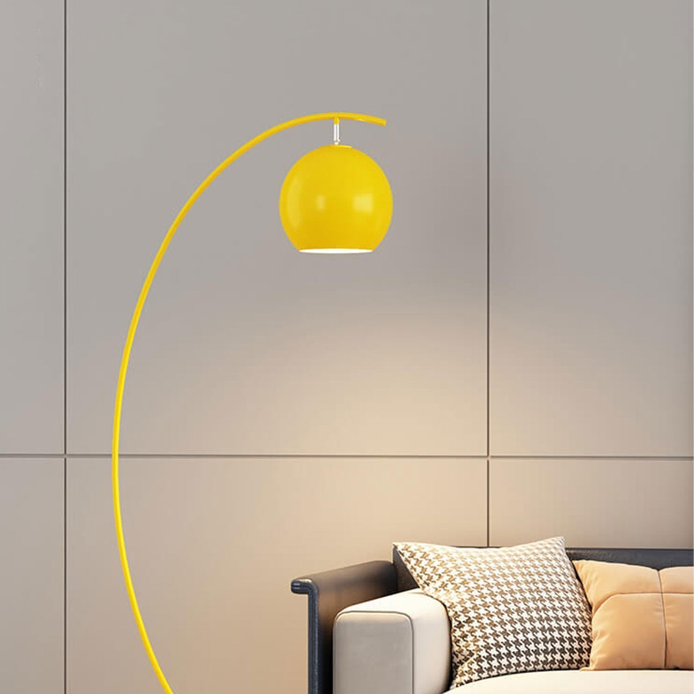 Nordic Minimalist Curved Line Floor Lamp