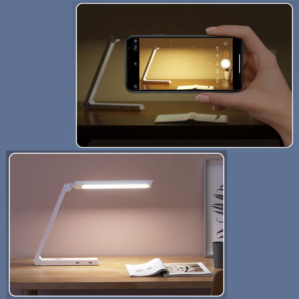 Intelligent Triangle Wireless Charging Table Lamp
