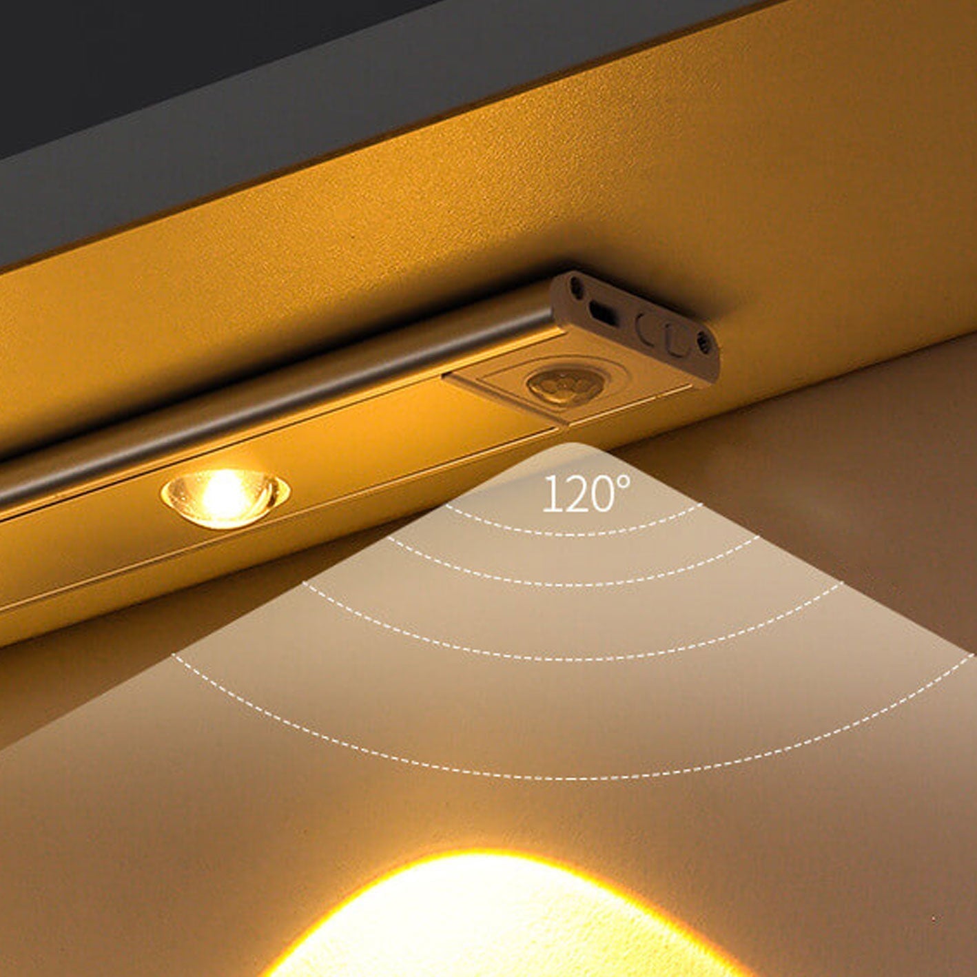 Ultra-thin Smart Human Sensor Wall Lamp