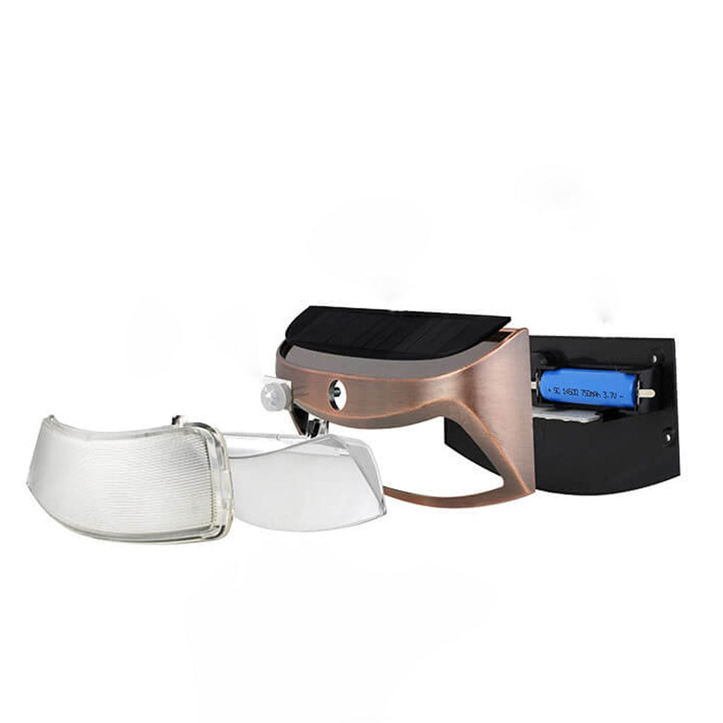 Trapezoid Induction Patio Outdoor Light