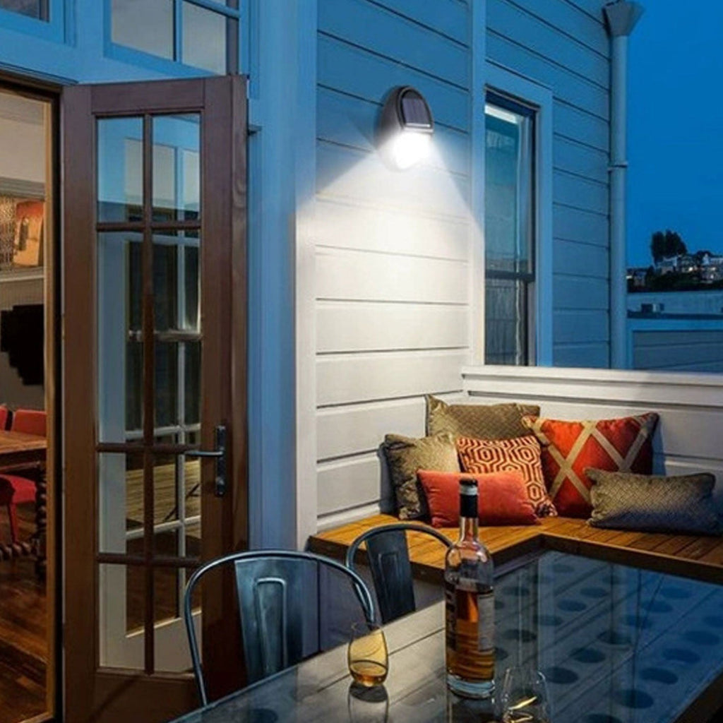 Oval Garden Fence Outdoor Light