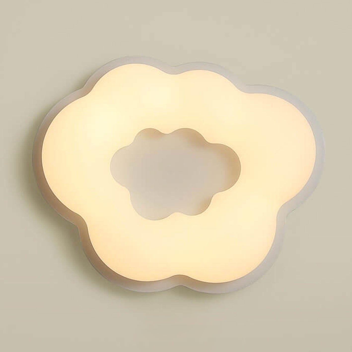 Iron Cloud Shape Wall Lamp