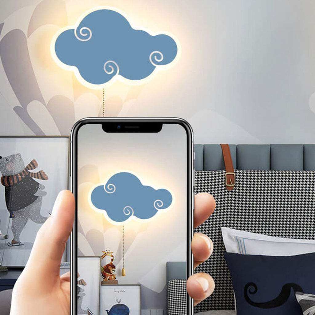 Cloud Cartoon Design Wall Lamp