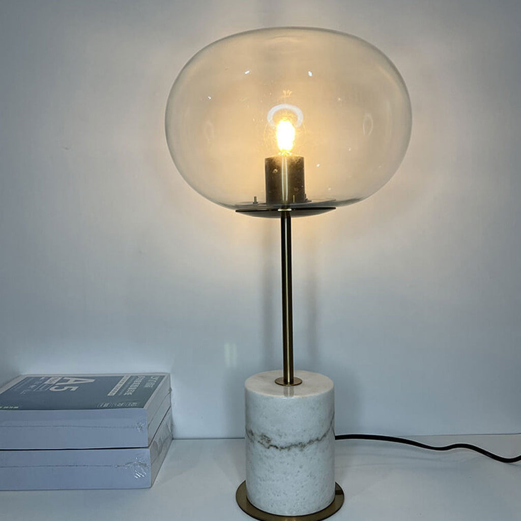 Glass Ball Table Lamp