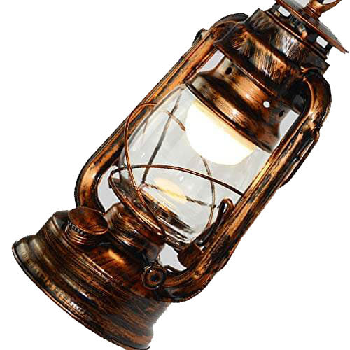 Lantern Armed Wall Lamp