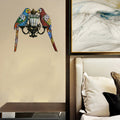 Parrot Round Table Half 3-Light Wall Lamp