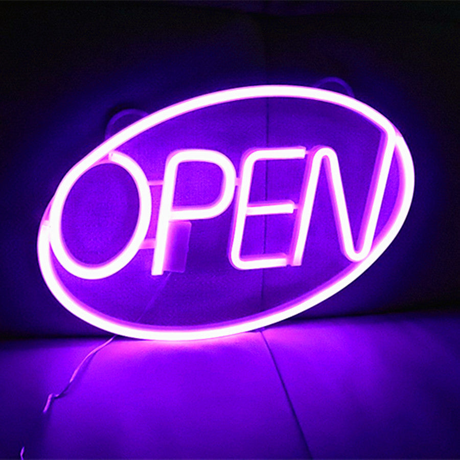 PS OPEN Neon Dining Outdoor Light