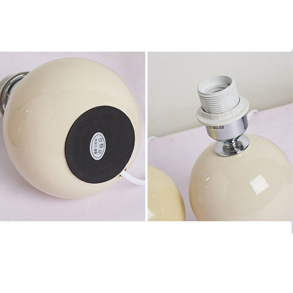 Ceramic Pleated Table Lamp