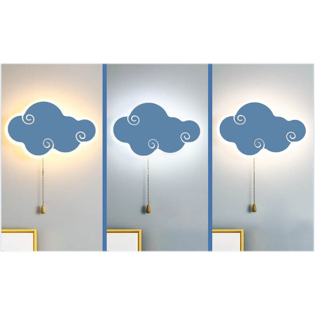 Cloud Cartoon Design Wall Lamp