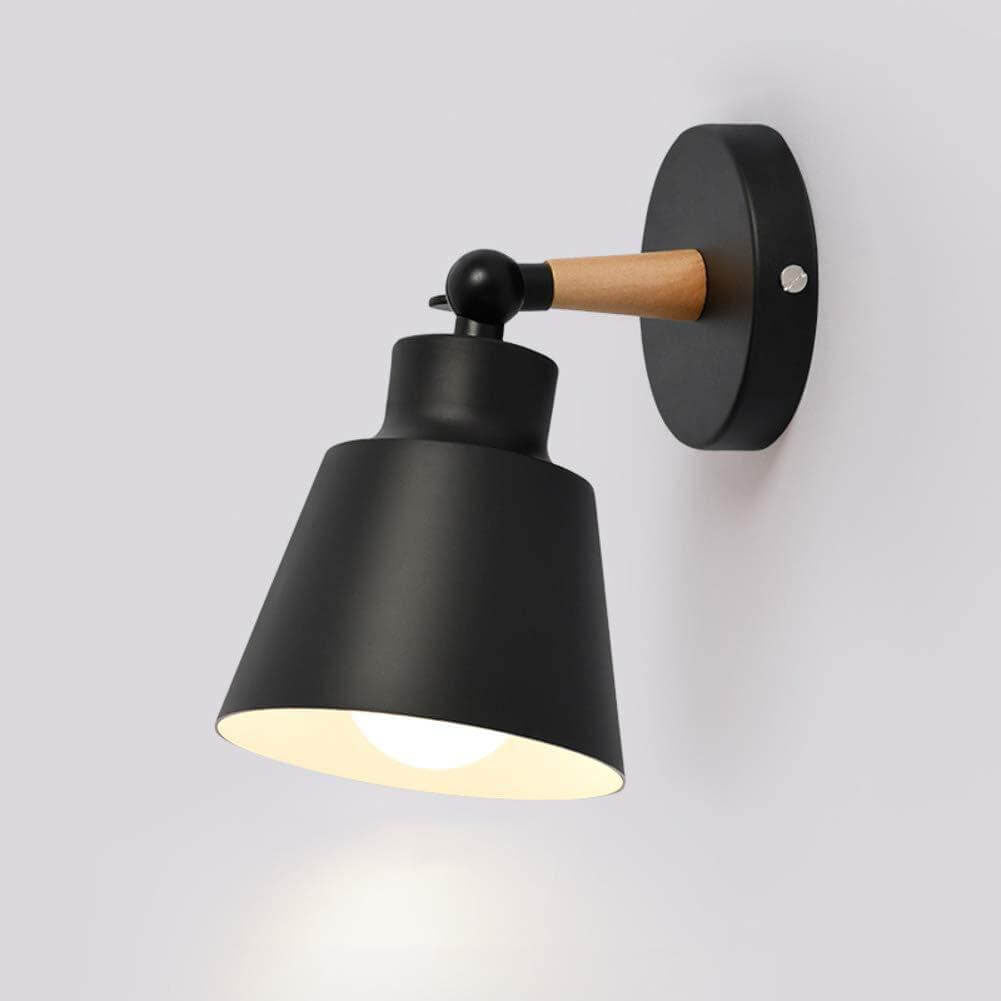 Macaron Color Solid Wood Wall Lamp
