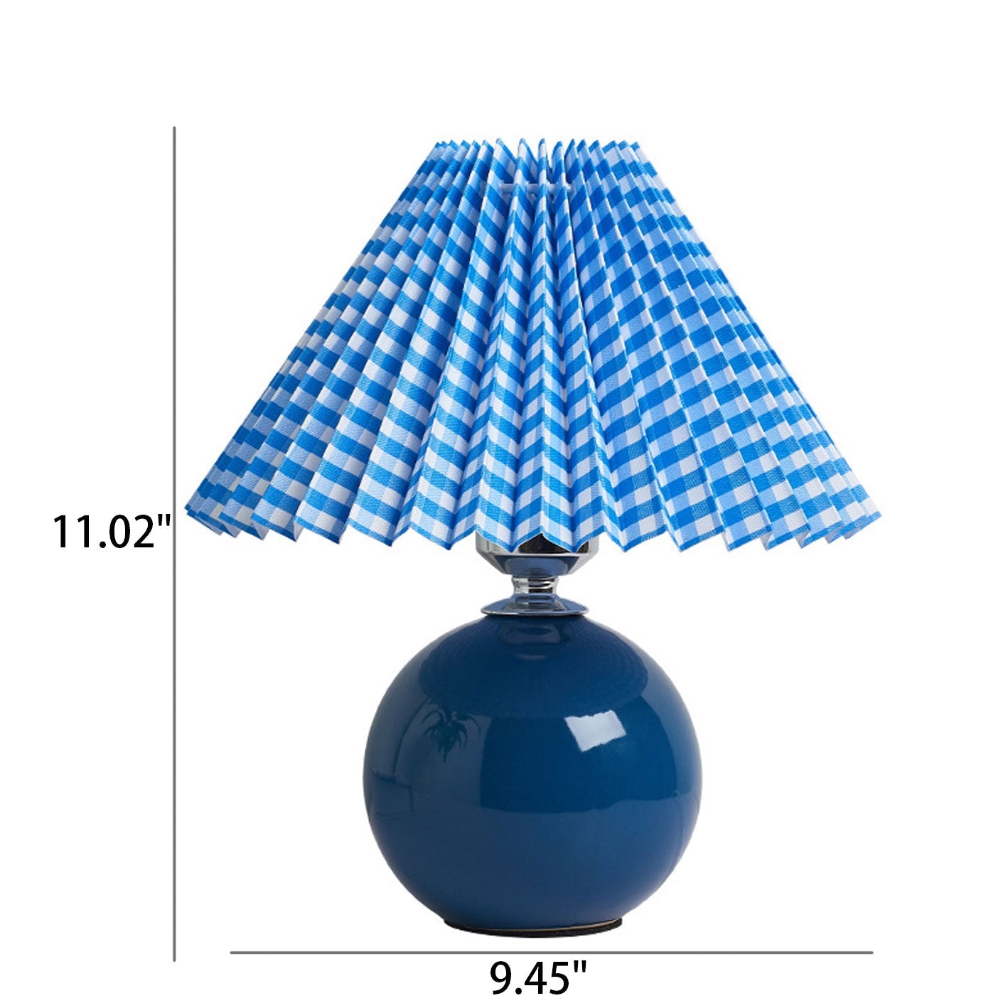 Ceramic Pleated Table Lamp