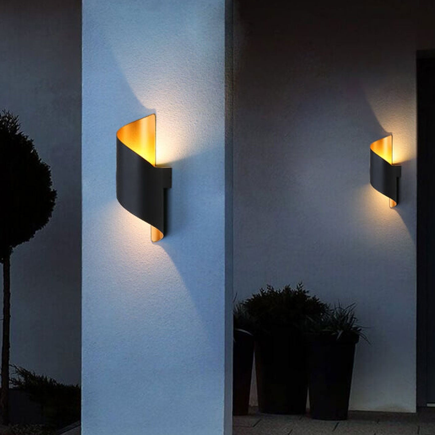 Aluminum Bending Column Outdoor Light
