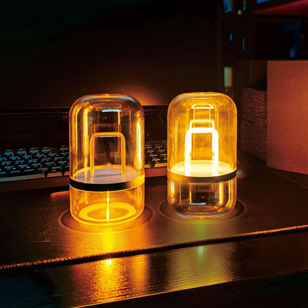 Clear PC Jar Induction Table Lamp