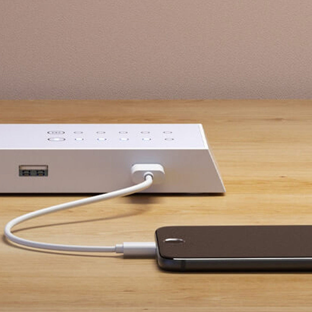 Intelligent Triangle Wireless Charging Table Lamp