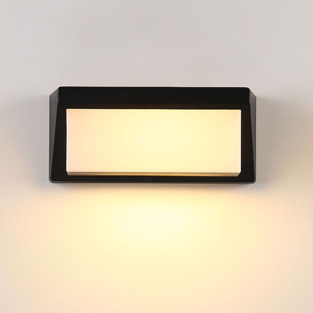 Square Geometry Outdoor Light