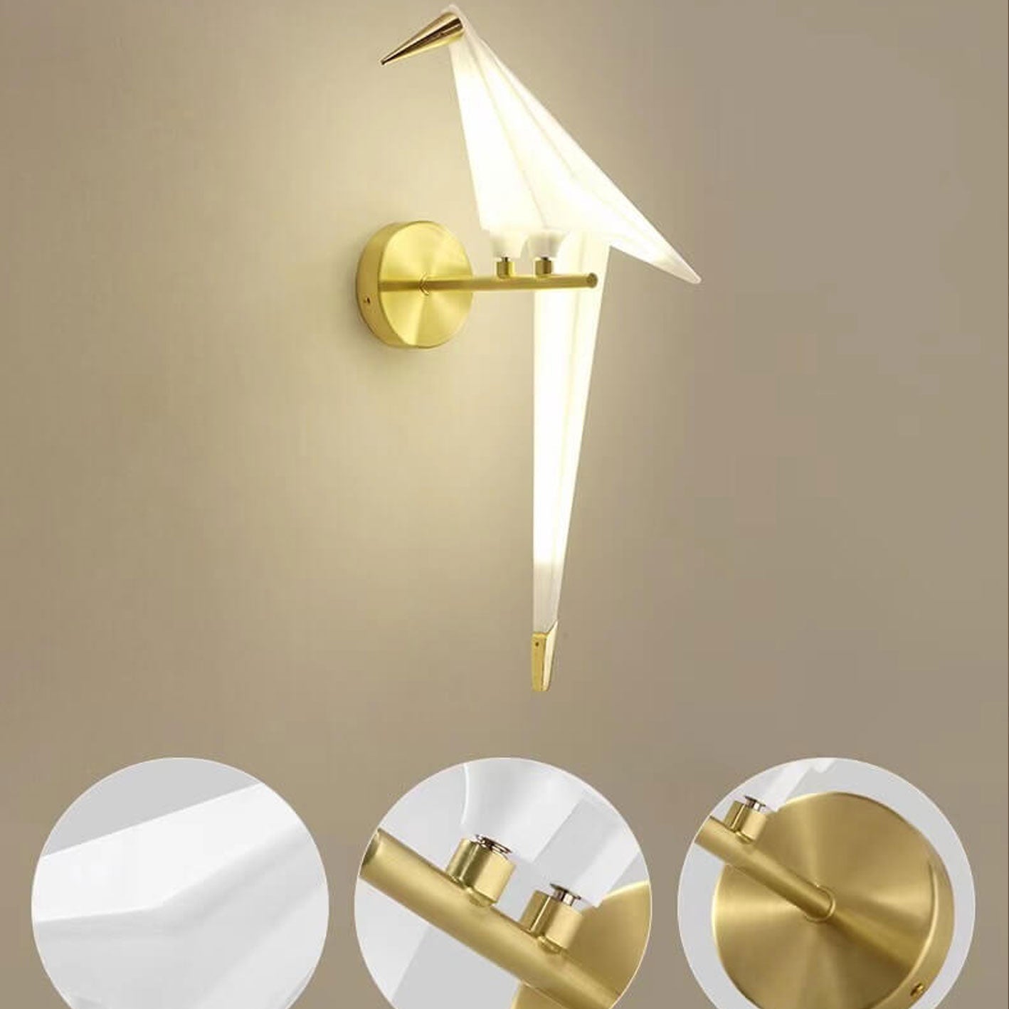 Thousand Paper Cranes Wall Lamp
