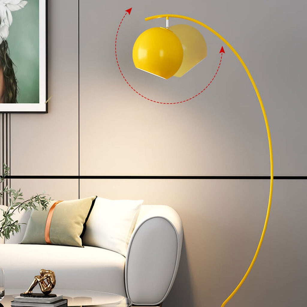 Nordic Minimalist Curved Line Floor Lamp