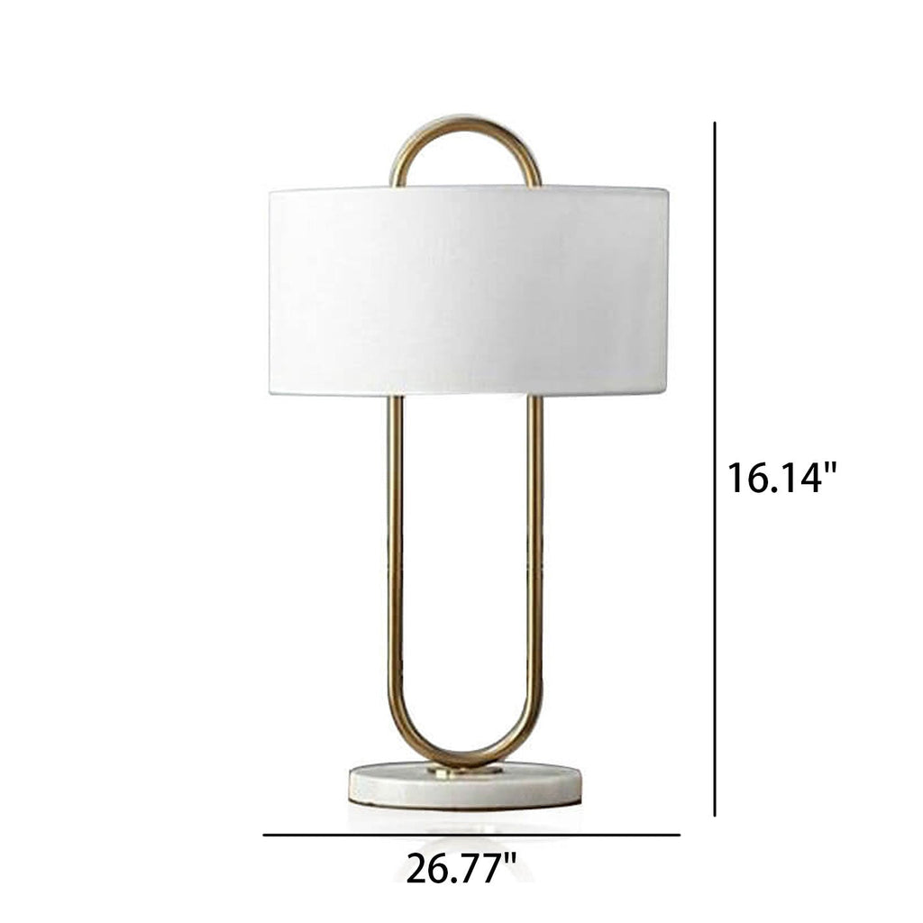 Oval Ring Design Table Lamp