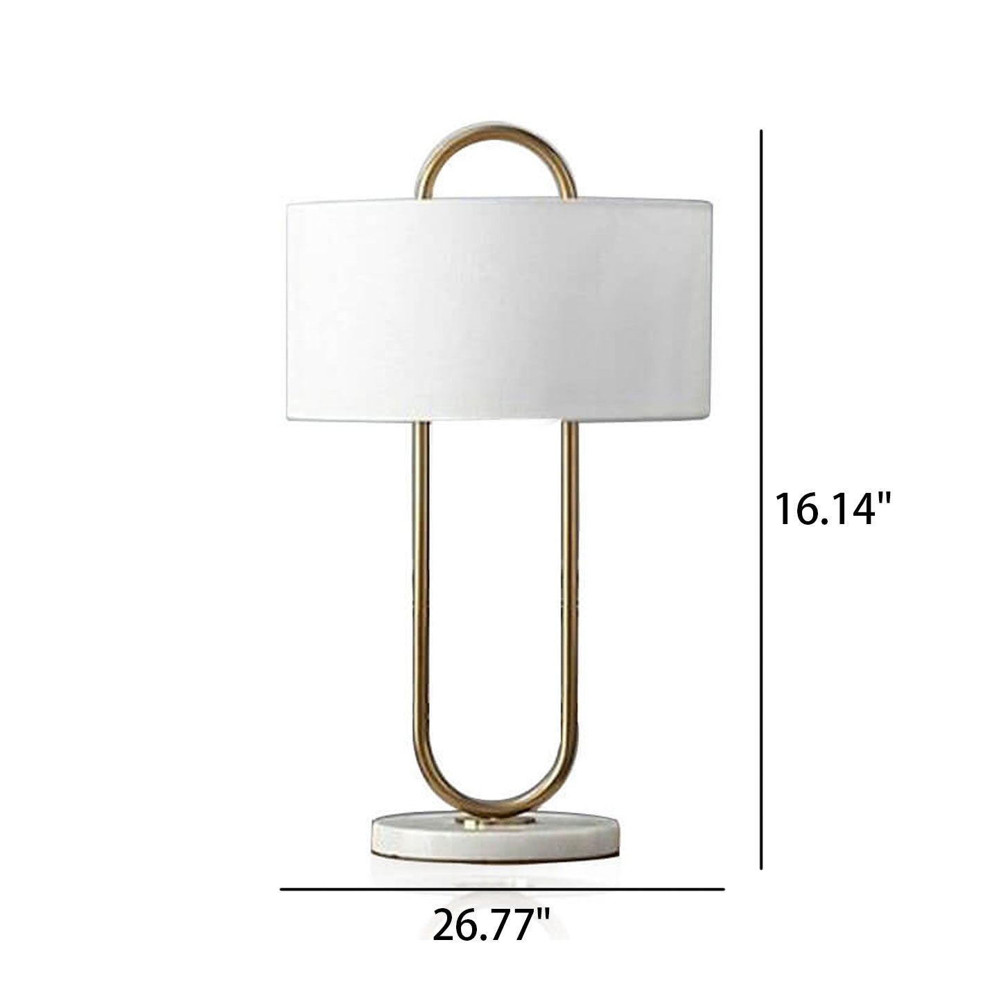 Oval Ring Design Table Lamp