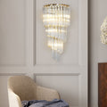 Crystal Four Layers 4-Light Wall Lamp