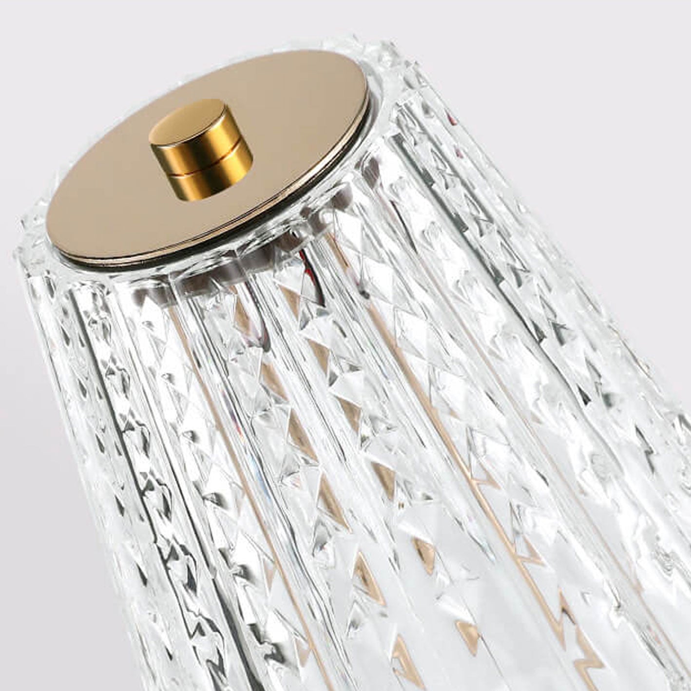 Aluminum Alloy Charging Night Table Lamp