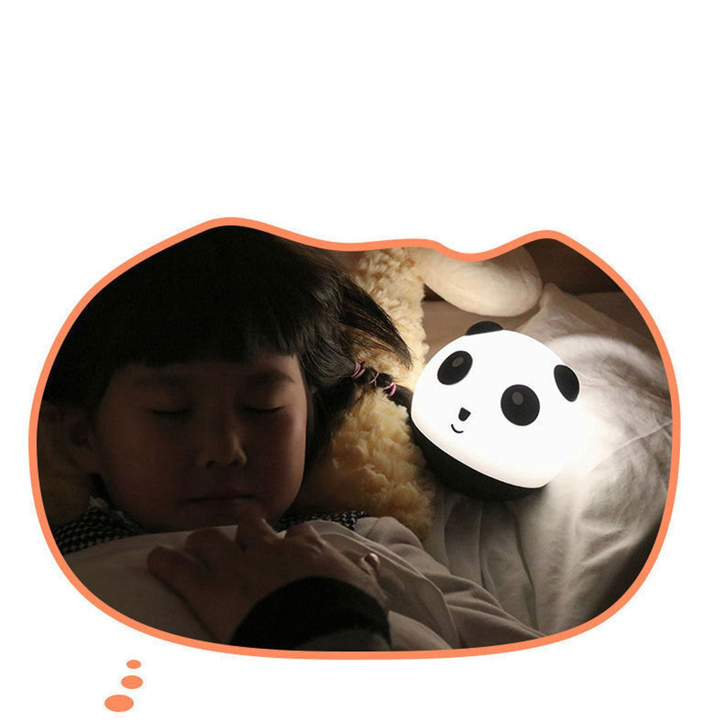 Cute Panda Tumbler Silicone Floor Lamp