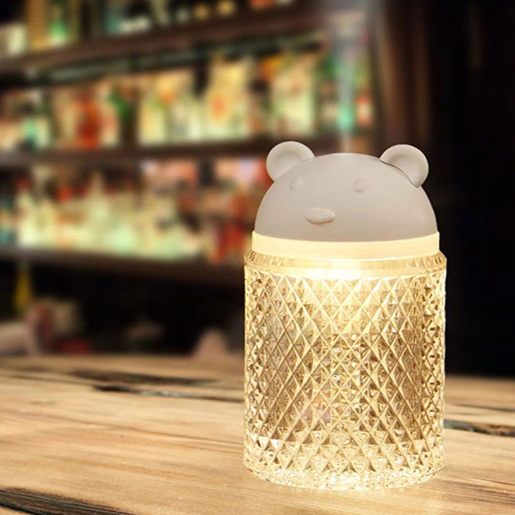 Bear Crystal Acrylic Air Floor Lamp