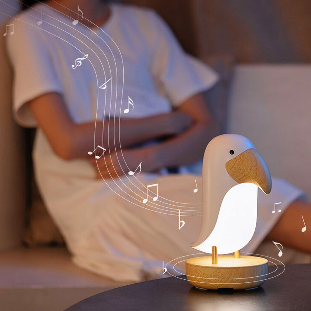 Bird Rechargeable Bluetooth Night Table Lamp