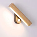 Solid Wood Bar Rotating Wall Lamp