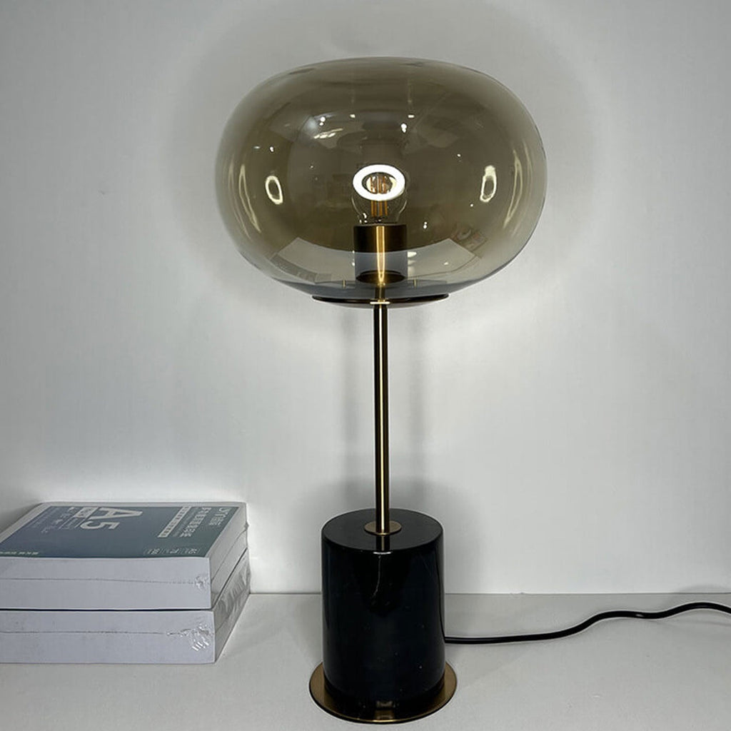 Glass Ball Table Lamp
