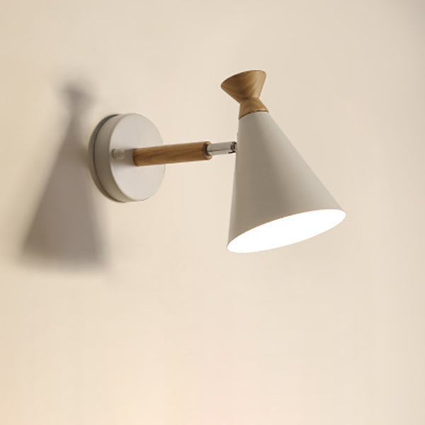 Bell Wood Wall Lamp