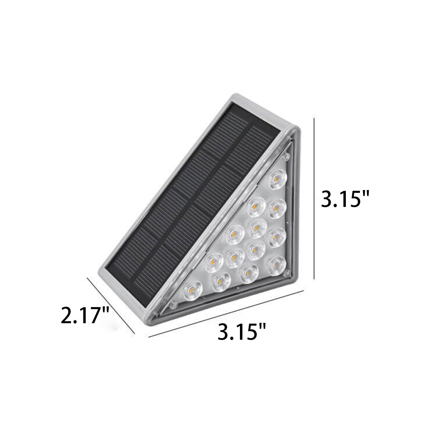 Stereo Triangle Stair Outdoor Light