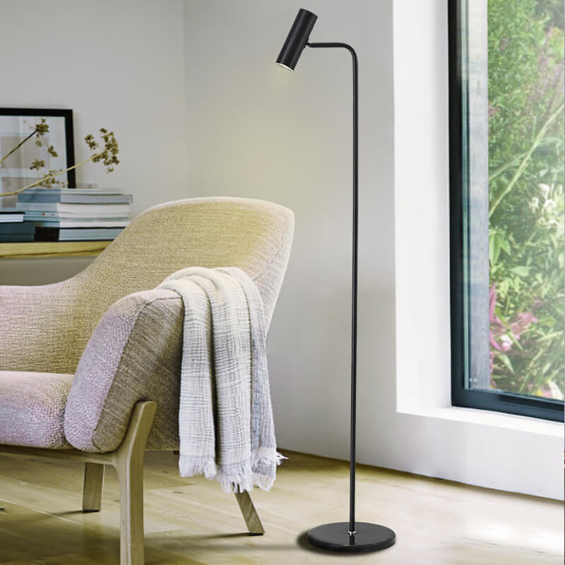 Industrial Iron Simple Base Floor Lamp