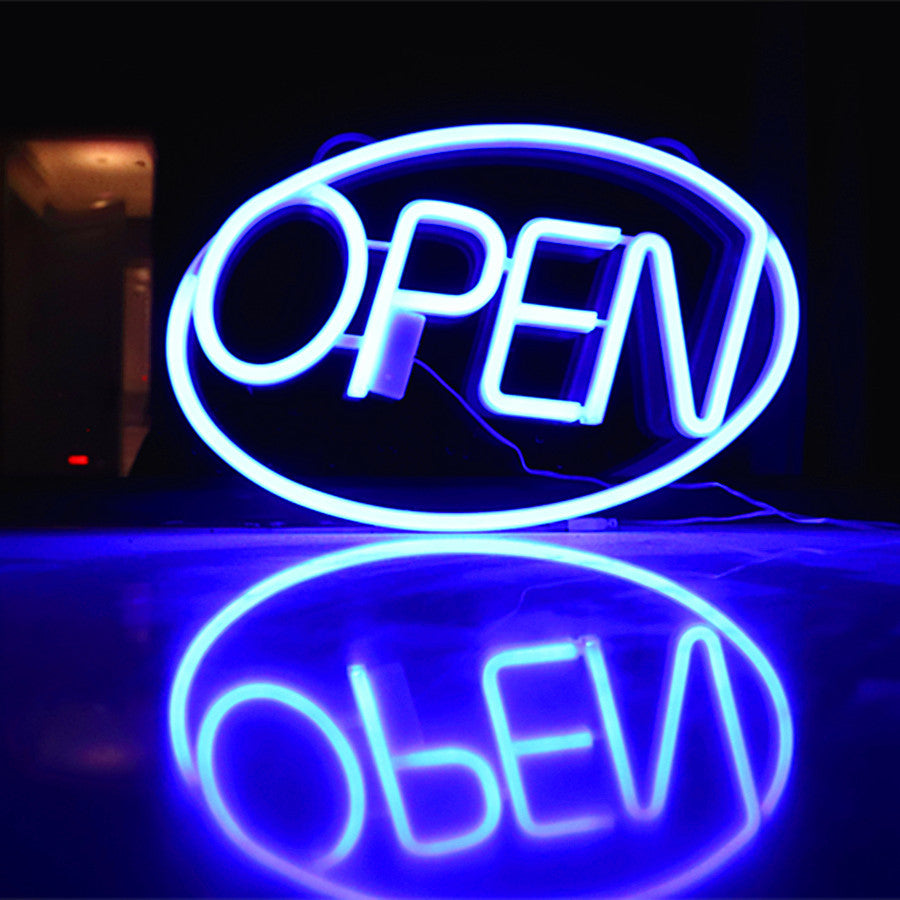 PS OPEN Neon Dining Outdoor Light