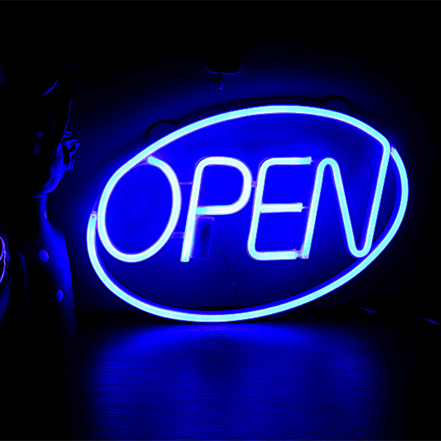 PS OPEN Neon Dining Outdoor Light