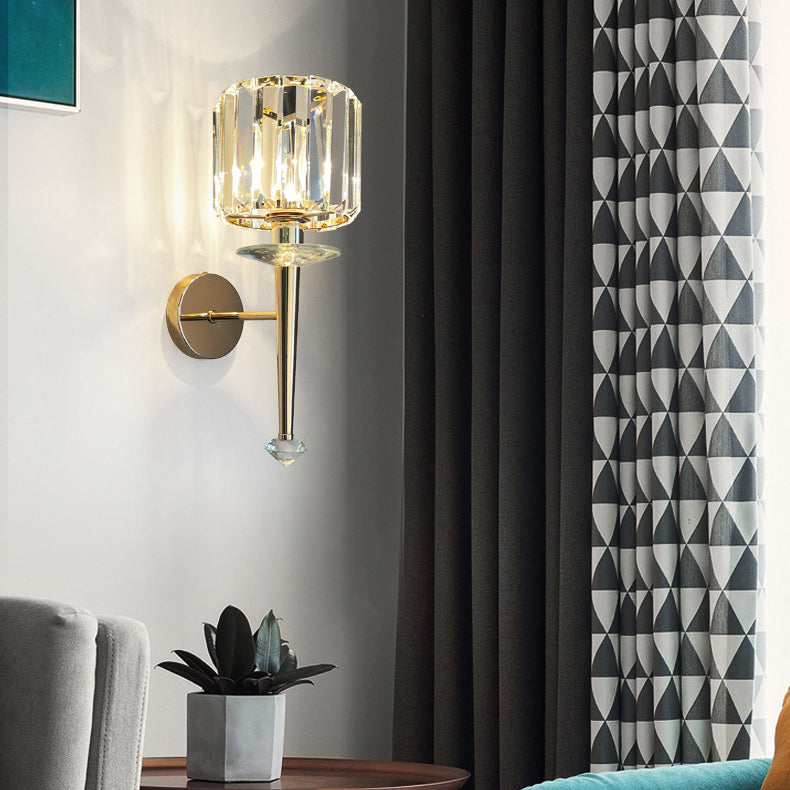 Metal Iron Stainless Steel Wall Lamp