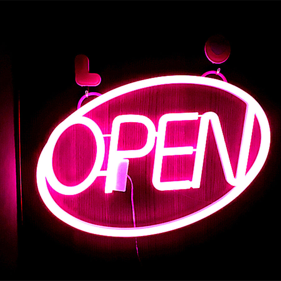 PS OPEN Neon Dining Outdoor Light