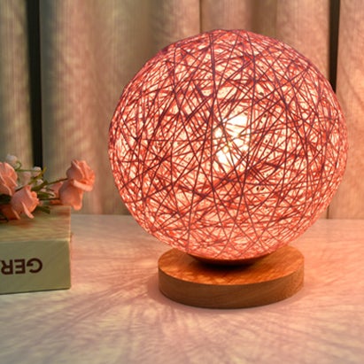Hemp Vine Weaving Table Lamp