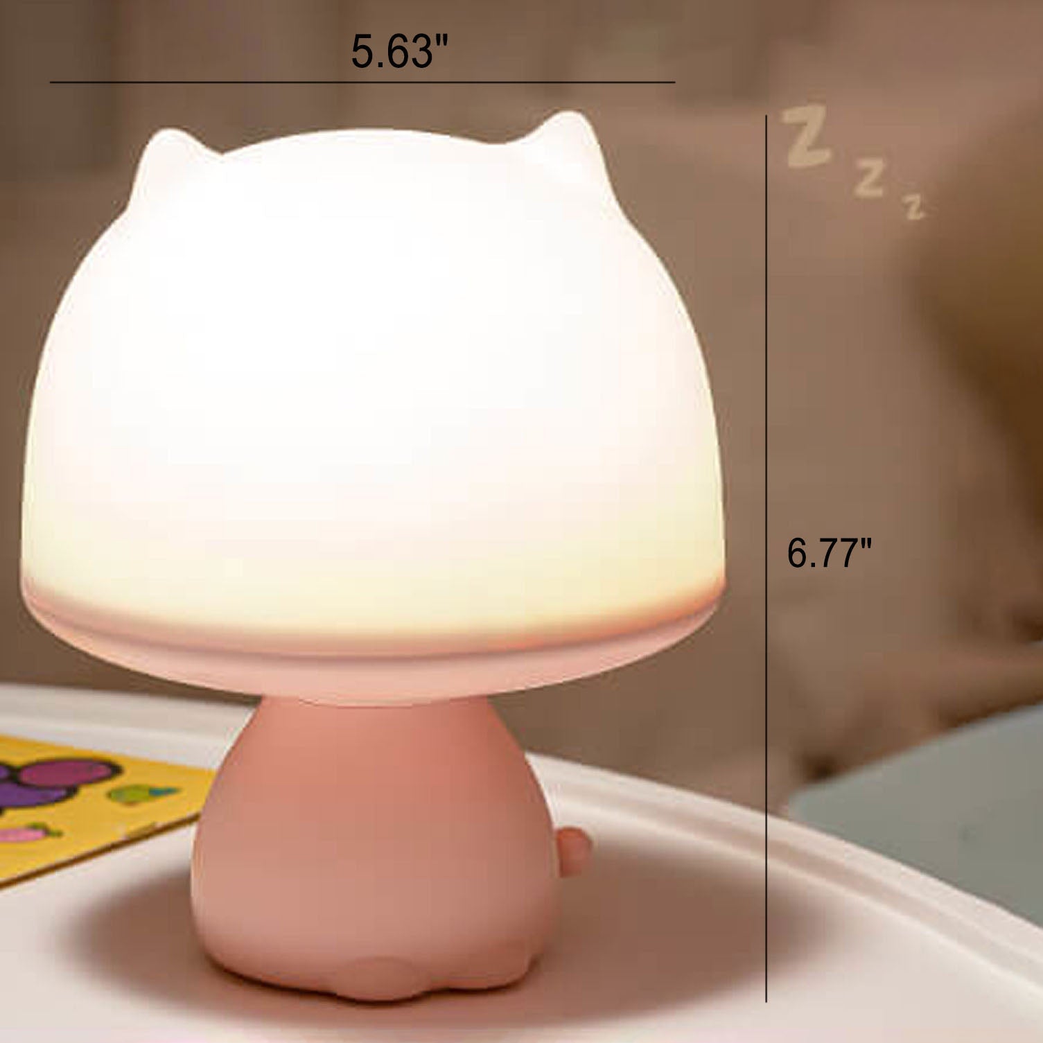 Cartoon Night Rechargeable Smart Table Lamp