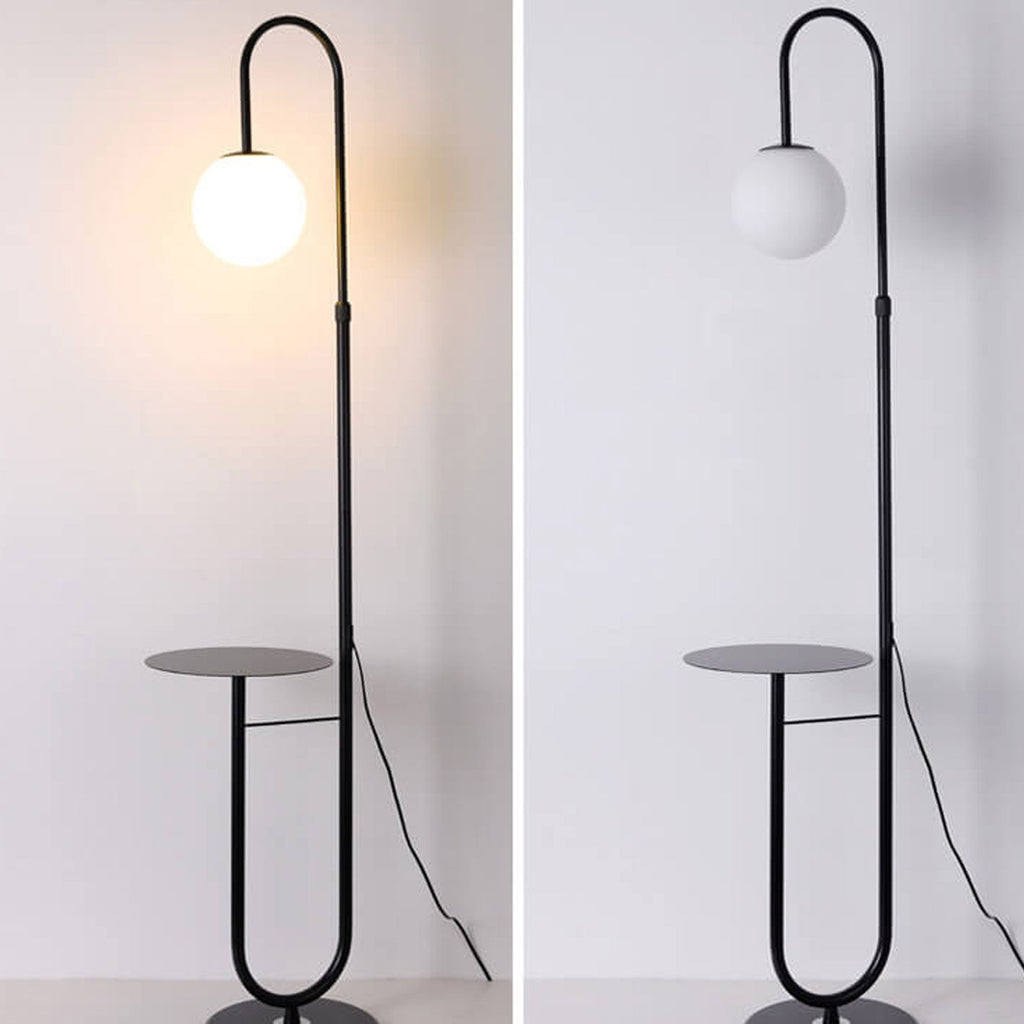 Nordic Minimalist Iron Marble Floor Lamp