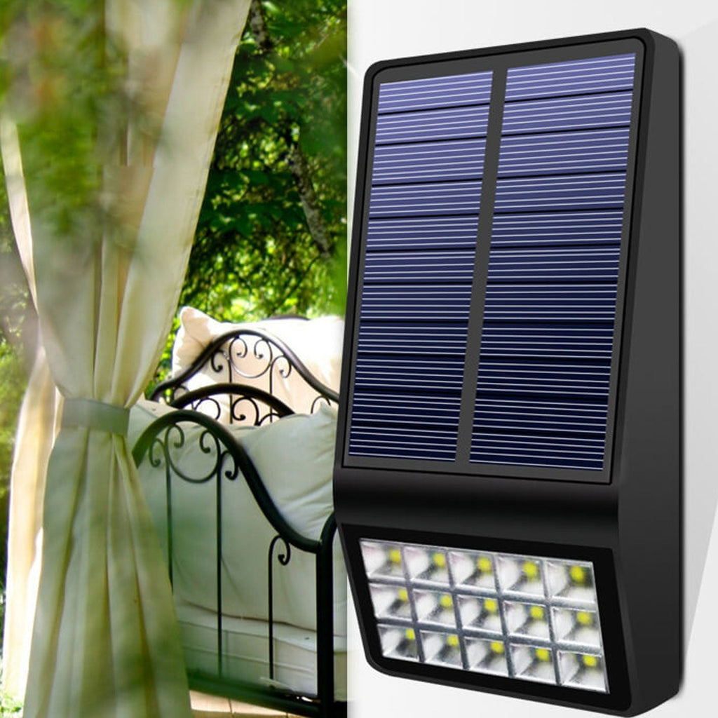 Square Fence Sensor Outdoor Light