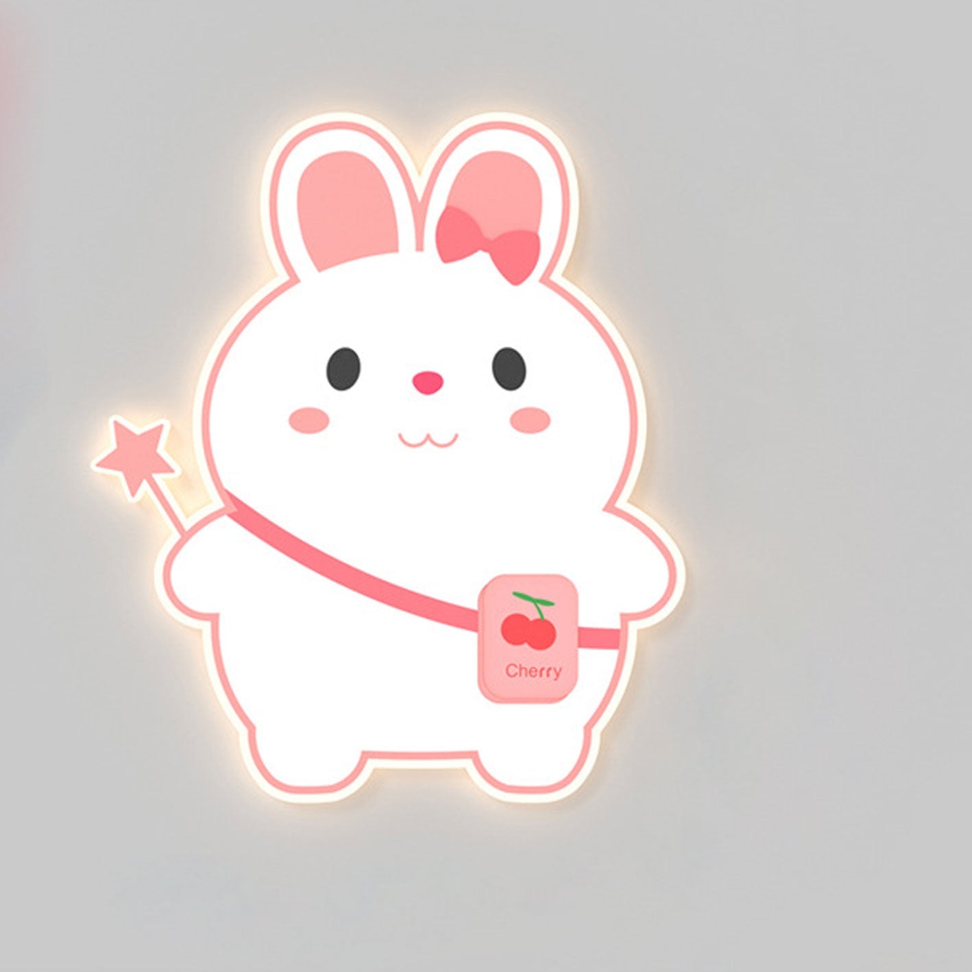 Cartoon Rabbit Unicorn Kids Wall Lamp