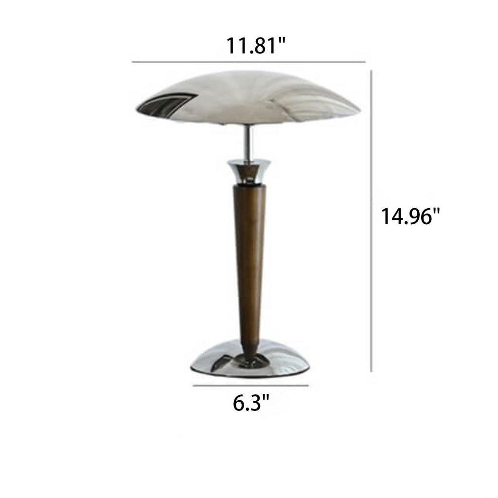 Solid Wood Hardware Table Lamp