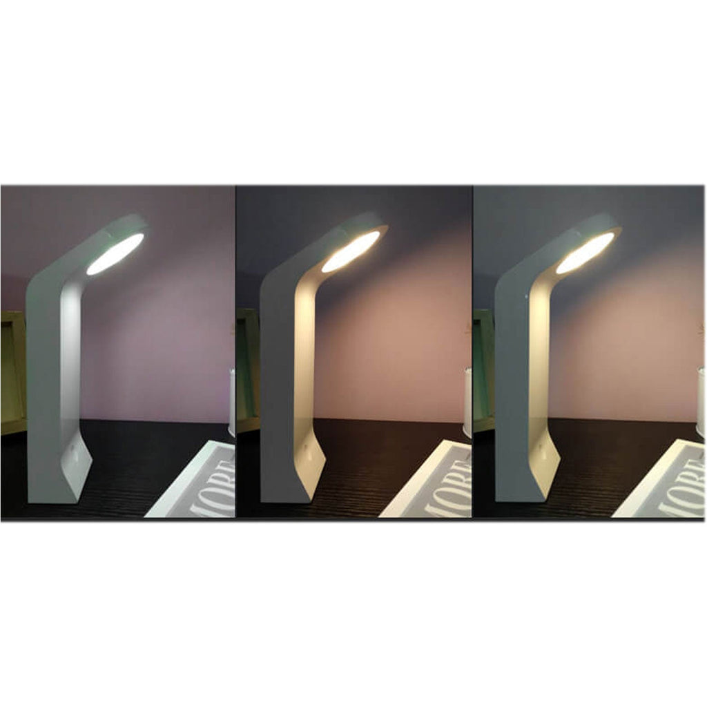 Curved Shape Induction Charging Table Lamp