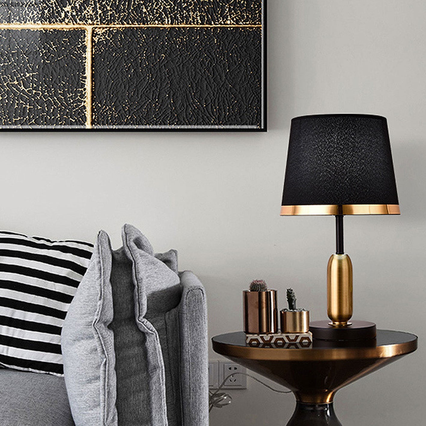 Fabric Table Lamp