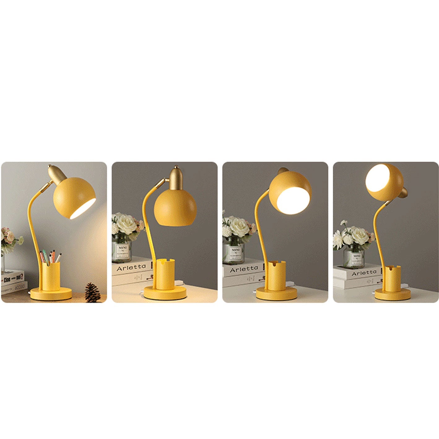 Solid Color Student Pen Table Lamp