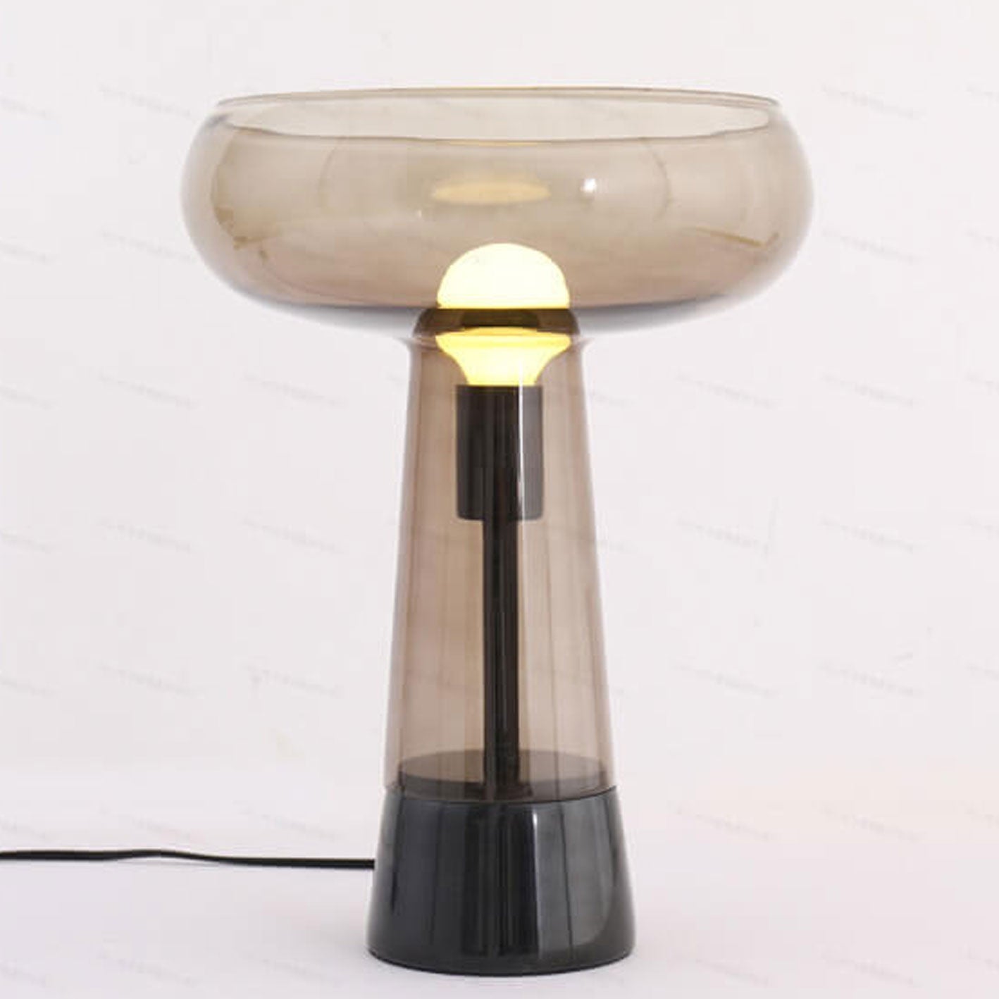 Glass Marble Table Lamp